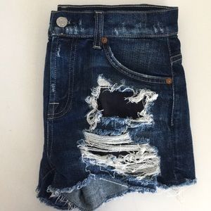 7 For All Mankind Jean Shorts